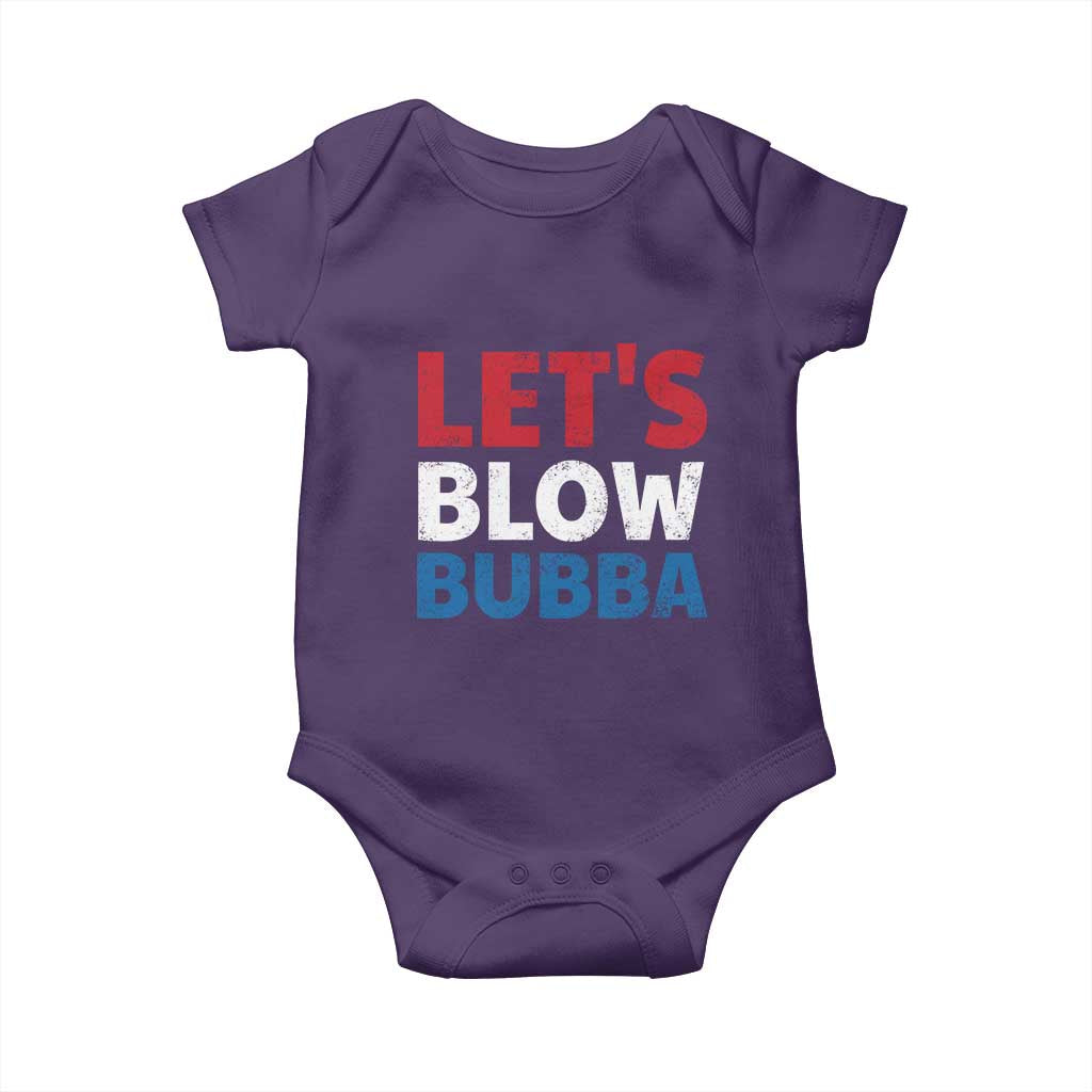 Let's Blow Bubba Baby Onesie Donica Lewinsky Political Humor - Wonder Print Shop