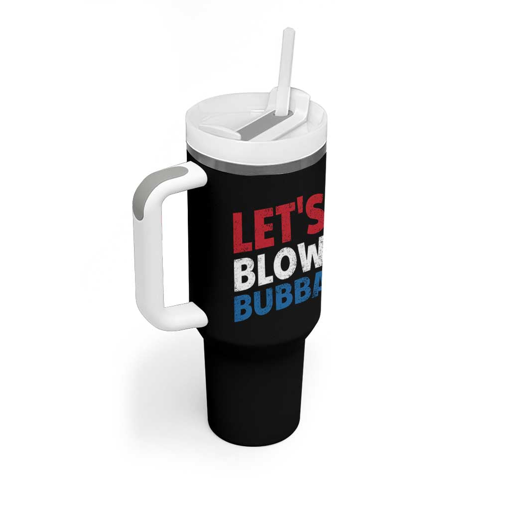 Let's Blow Bubba Tumbler With Handle Donica Lewinsky Political Humor - Wonder Print Shop