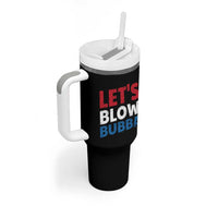 Let's Blow Bubba Tumbler With Handle Donica Lewinsky Political Humor - Wonder Print Shop