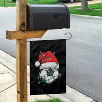 Soccer Christmas Garden Flag Santa Hat Sports Xmas Pajamas - Wonder Print Shop