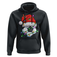Soccer Christmas Hoodie Santa Hat Sports Xmas Pajamas - Wonder Print Shop