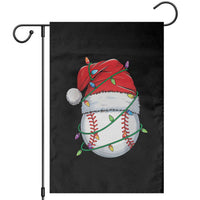 Christmas Baseball Garden Flag Santa Hat Sports Men Boys Xmas Pajamas - Wonder Print Shop