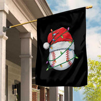 Christmas Baseball Garden Flag Santa Hat Sports Men Boys Xmas Pajamas - Wonder Print Shop