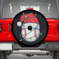Christmas Baseball Spare Tire Cover Santa Hat Sports Men Boys Xmas Pajamas - Wonder Print Shop