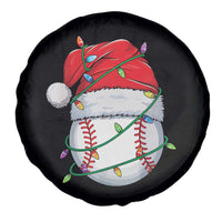 Christmas Baseball Spare Tire Cover Santa Hat Sports Men Boys Xmas Pajamas - Wonder Print Shop