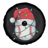 Christmas Baseball Spare Tire Cover Santa Hat Sports Men Boys Xmas Pajamas - Wonder Print Shop
