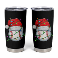 Christmas Baseball Tumbler Cup Santa Hat Sports Men Boys Xmas Pajamas - Wonder Print Shop