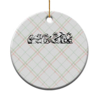 Animal Band Ceramic Ornament Funny Forest Animals Playing Instruments Vintage Music Lovers - Wonder Print Shop