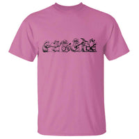 Animal Band T Shirt Funny Forest Animals Playing Instruments Vintage Music Lovers - Wonder Print Shop
