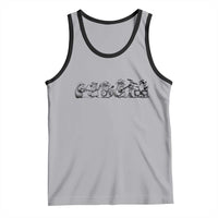 Animal Band Tank Top Funny Forest Animals Playing Instruments Vintage Music Lovers - Wonder Print Shop