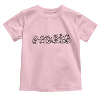 Animal Band Toddler T Shirt Funny Forest Animals Playing Instruments Vintage Music Lovers - Wonder Print Shop