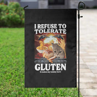 Gluten Intolerance Cat Meme Garden Flag I Refuse To Tolerate Gluten