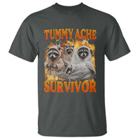 Tummy Ache Survivor Raccoon Meme T Shirt