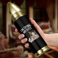 Im Trying My Best Funny Crying Cat Meme Bullet Tumbler - Wonder Print Shop