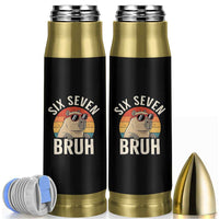 Six Seven Bruh 67 Meme Funny Capybara Bullet Tumbler