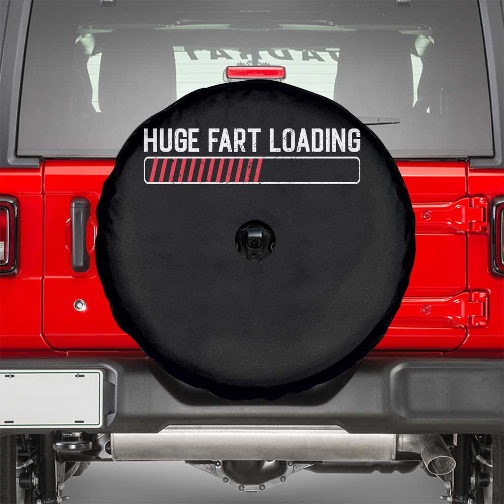 Huge Fart Loading Spare Tire Cover Sarcastic Humor Hilarious Funny Saying Gag Gift