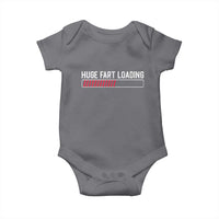 Huge Fart Loading Baby Onesie Sarcastic Humor Hilarious Funny Saying Gag Gift