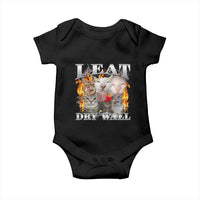 Funny Cat Meme Bootleg Graphic Baby Onesie I Eat Drywall Funny Weird Cursed Internet Memes