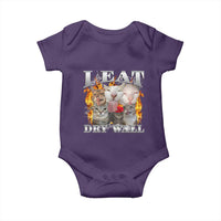 Funny Cat Meme Bootleg Graphic Baby Onesie I Eat Drywall Funny Weird Cursed Internet Memes