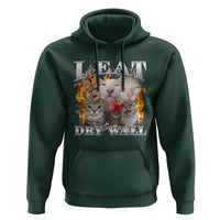 Funny Cat Meme Bootleg Graphic Hoodie I Eat Drywall Funny Weird Cursed Internet Memes