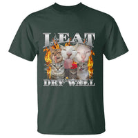 Funny Cat Meme Bootleg Graphic T Shirt I Eat Drywall Funny Weird Cursed Internet Memes