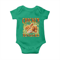 Funny Chicken Tenders Baby Onesie Funny Foodie Vintage 90s Bootleg Rap