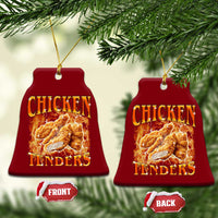 Funny Chicken Tenders Ceramic Ornament Funny Foodie Vintage 90s Bootleg Rap