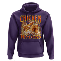 Funny Chicken Tenders Hoodie Funny Foodie Vintage 90s Bootleg Rap
