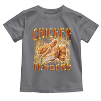 Funny Chicken Tenders Toddler T Shirt Funny Foodie Vintage 90s Bootleg Rap