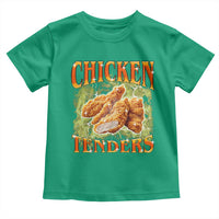 Funny Chicken Tenders Toddler T Shirt Funny Foodie Vintage 90s Bootleg Rap