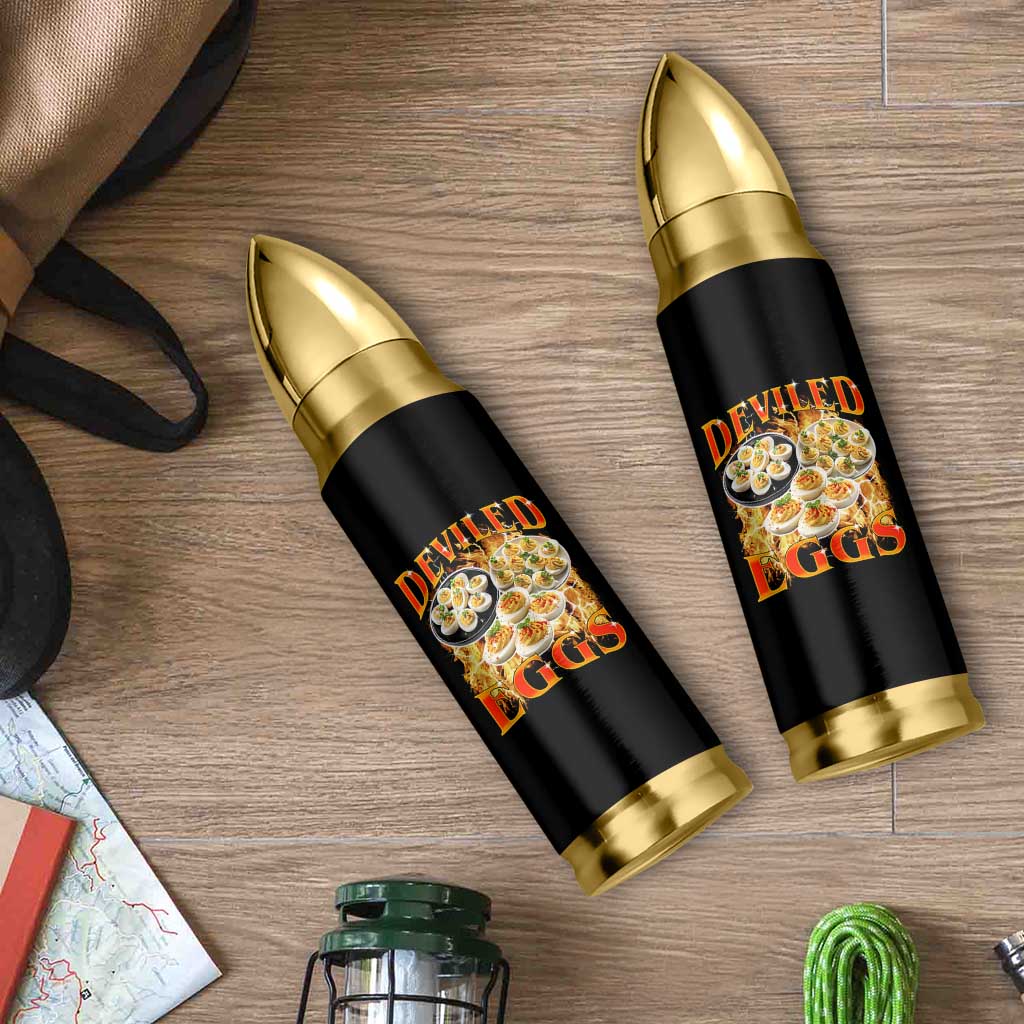 Deviled Eggs Bullet Tumbler Vintage 90s Thanksgiving Funny Foodie Bootleg Graphic