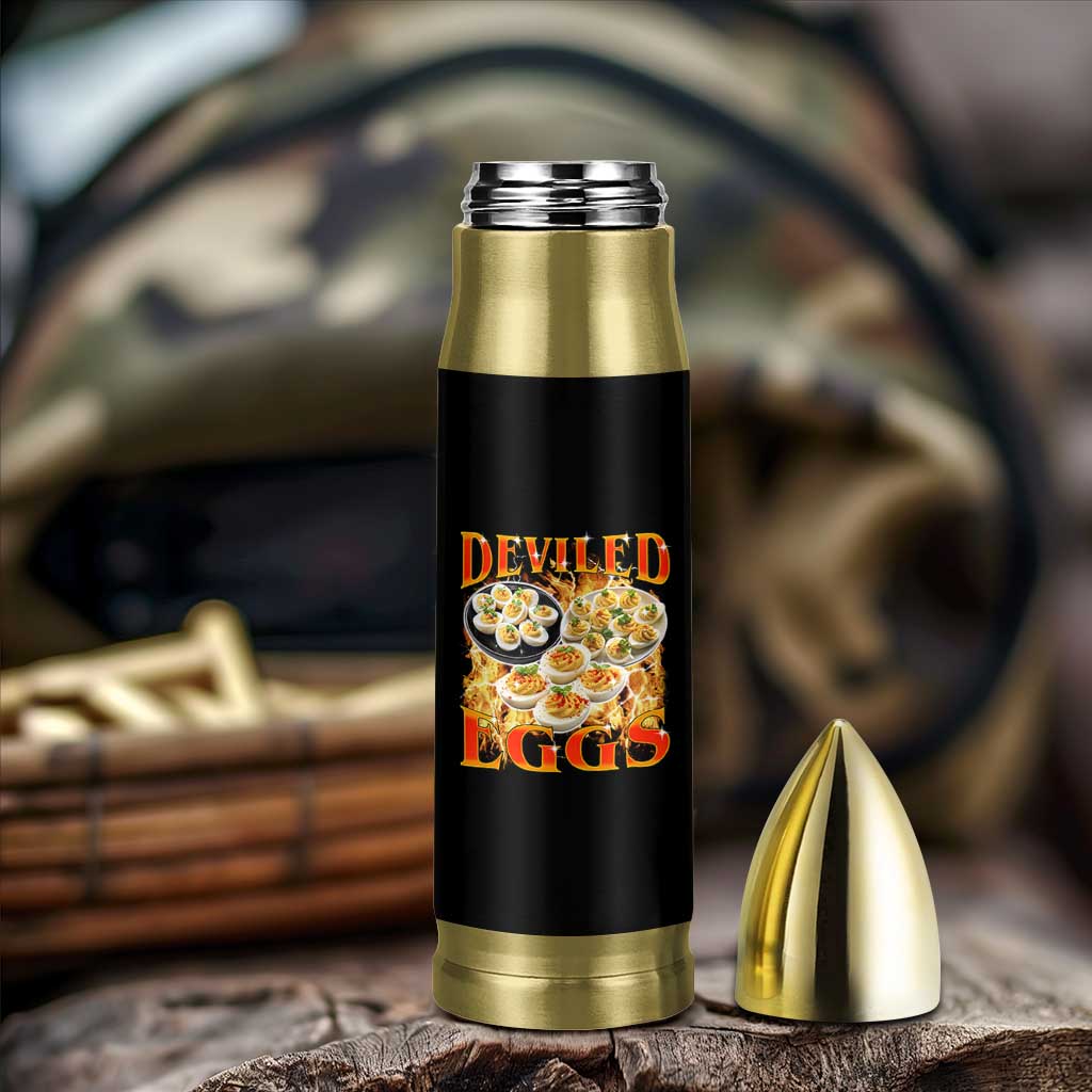 Deviled Eggs Bullet Tumbler Vintage 90s Thanksgiving Funny Foodie Bootleg Graphic