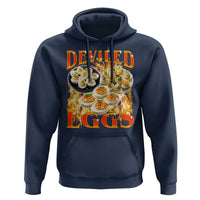 Deviled Eggs Hoodie Vintage 90s Thanksgiving Funny Foodie Bootleg Graphic