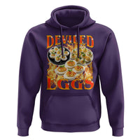 Deviled Eggs Hoodie Vintage 90s Thanksgiving Funny Foodie Bootleg Graphic