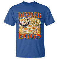Deviled Eggs T Shirt Vintage 90s Thanksgiving Funny Foodie Bootleg Graphic