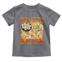 Deviled Eggs Toddler T Shirt Vintage 90s Thanksgiving Funny Foodie Bootleg Graphic