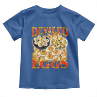 Deviled Eggs Toddler T Shirt Vintage 90s Thanksgiving Funny Foodie Bootleg Graphic