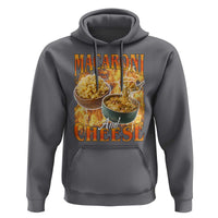 Macaroni And Cheese Meme Hoodie Vintage 90s Style Funny Foodie Bootleg Graphic