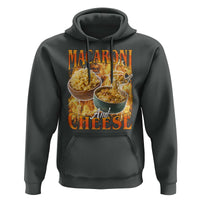 Macaroni And Cheese Meme Hoodie Vintage 90s Style Funny Foodie Bootleg Graphic