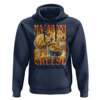 Macaroni And Cheese Meme Hoodie Vintage 90s Style Funny Foodie Bootleg Graphic