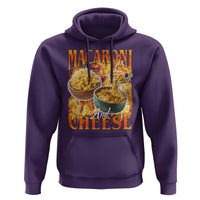 Macaroni And Cheese Meme Hoodie Vintage 90s Style Funny Foodie Bootleg Graphic