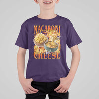 Macaroni And Cheese Meme T Shirt For Kid Vintage 90s Style Funny Foodie Bootleg Graphic