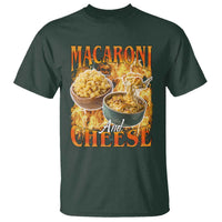Macaroni And Cheese Meme T Shirt Vintage 90s Style Funny Foodie Bootleg Graphic