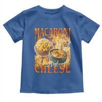 Macaroni And Cheese Meme Toddler T Shirt Vintage 90s Style Funny Foodie Bootleg Graphic