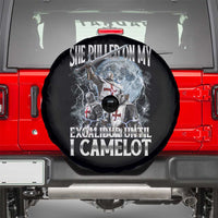 Funny Offensive Knight Meme Spare Tire Cover She Pulled On My Excalibur Bootleg - Wonder Print Shop