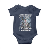 Funny Offensive Knight Meme Baby Onesie She Pulled On My Excalibur Bootleg - Wonder Print Shop