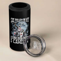 Funny Offensive Knight Meme 4 in 1 Can Cooler Tumbler She Pulled On My Excalibur Bootleg - Wonder Print Shop
