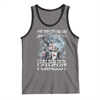 Funny Offensive Knight Meme Tank Top She Pulled On My Excalibur Bootleg - Wonder Print Shop
