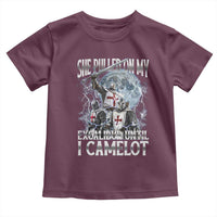 Funny Offensive Knight Meme Toddler T Shirt She Pulled On My Excalibur Bootleg - Wonder Print Shop