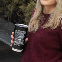 Funny Offensive Knight Meme Tumbler Cup She Pulled On My Excalibur Bootleg - Wonder Print Shop